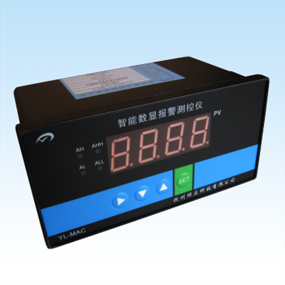 液位顯示控制儀橫表安裝圖